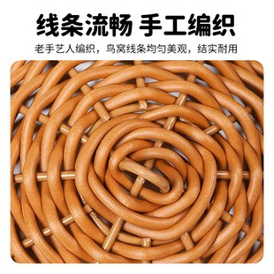 鹦鹉鸟窝虎皮牡丹绣眼大号鸟巢手编保暖草窝鸟笼悬挂睡窝四季通用