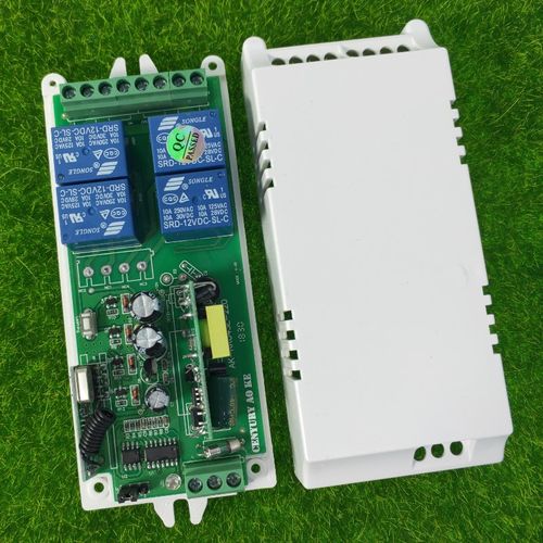 AC85V-250V4路开关电源箱灯具家用电器改装路灯LED电灯开关+1000-