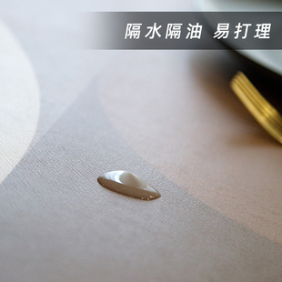 桌垫几何轻奢家用皮革餐桌垫茶几桌布防水防油免洗防烫书桌垫 欧式