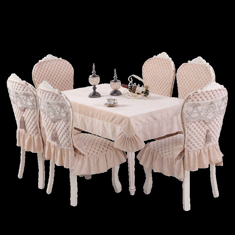 高档中式复古茶几桌布布艺长方形餐桌布椅套椅垫套装椅子套罩台布,居家布艺,桌布,淘宝优惠券,粉丝福利购,淘宝优惠卷