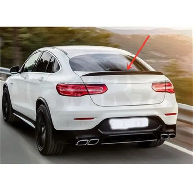 适用于奔驰GLC Coupe W253尾翼BenZ外饰配件改装件扰流板厂家批发
