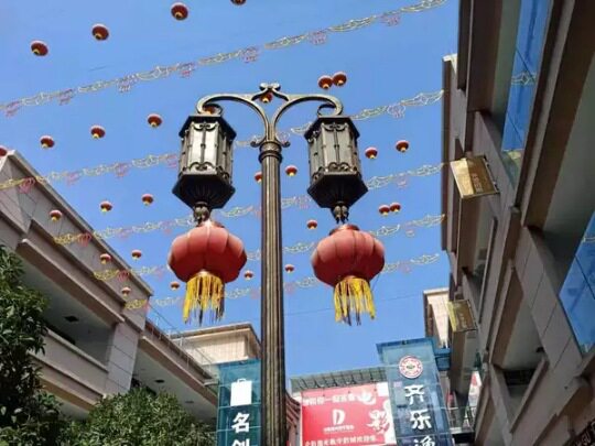 户外庭院灯小区花园灯公园高杆灯欧式3.8米铝灯景观灯别墅院子灯