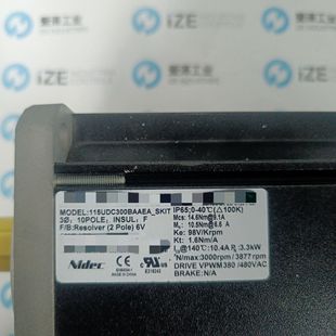 NIDEC电机115UDC300BAAEA_SKIT原装