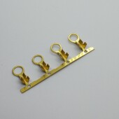 厂家直供 厚度0.8mm圆环端子 内径6.3 横送6.3圆形 外径8.5