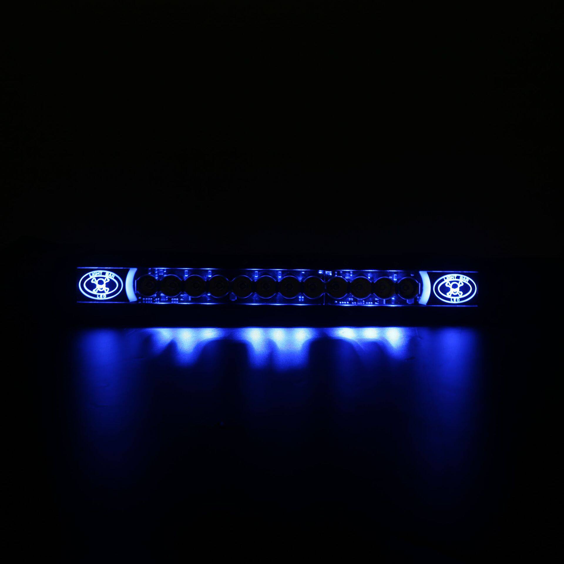 彩色夜光LED长条车顶氛围灯