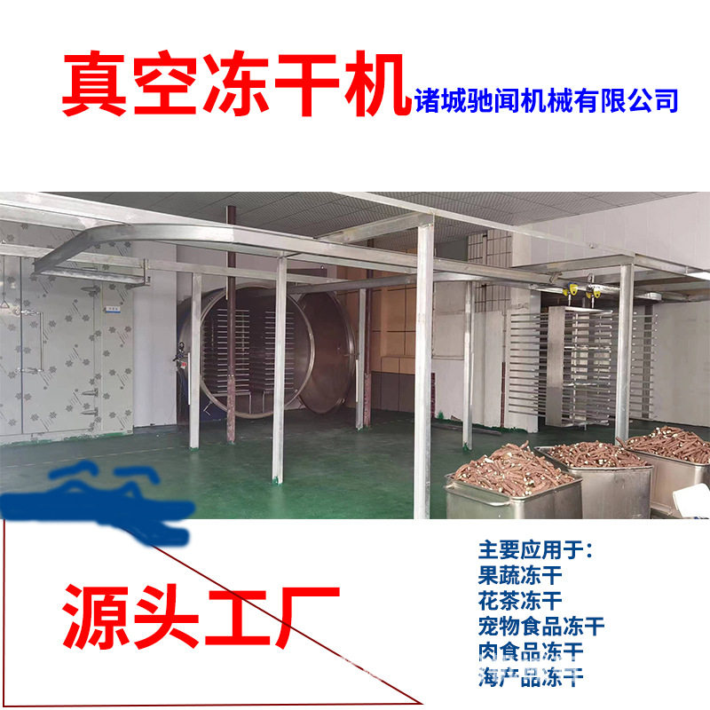 驰闻低温冻干机多型号 真空冻干机厂家直销 宠物食品冻干机多少钱