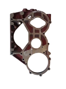 ZX200 6BG1正时齿轮箱5-11311011-2 6BD16BG1 DB58时规盖底板