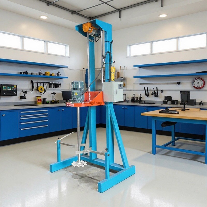 厂家直销 电动分散机 200KG树脂混合搅拌器 砂浆颜料高速搅拌机