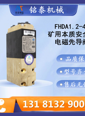 原厂北京天玛智控矿用本质安全型电磁先导阀FHDA1.2/40X