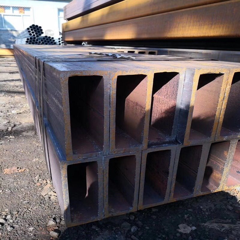 Q345B合金方管切割 钢结构立柱用无缝厚壁矩形管 镀锌方矩管批发