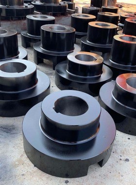 滑块联轴器钢性SL十字块连轴器对轮45号钢SL190SL260SL280SL170