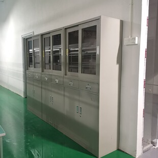 珠海文件柜办公室铁皮资料柜财务凭证更衣储物档案柜带锁多门柜子