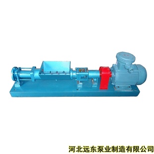 4KW W112单螺杆泵配YCJ80 灰浆输送泵G40