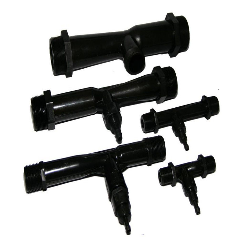 水射流器2/4/6分1/1.5/2寸气液混合器水处理塑料管道文丘里管
