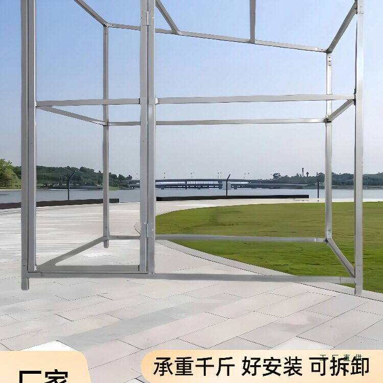 方管雨棚户外保温可拆装钢管支架