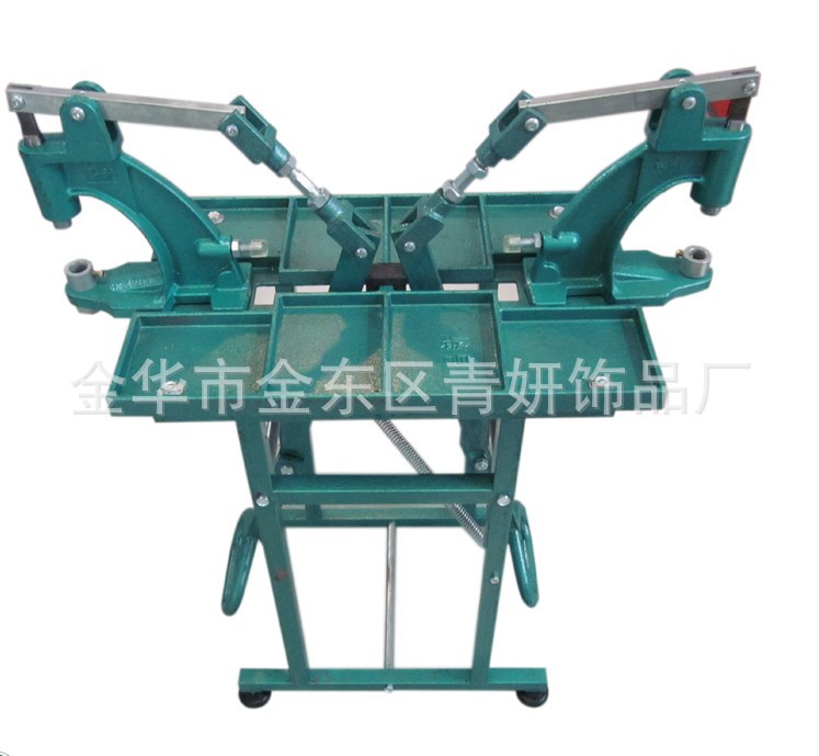 脚踩打扣机双人用压扣机 压各种马仔扣机器手动压扣工具量大价优