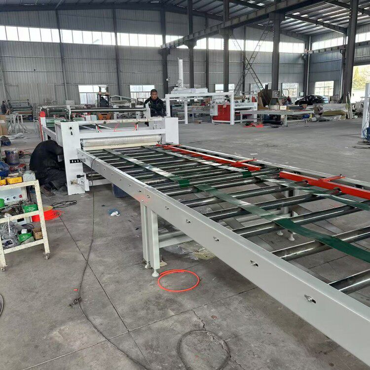 加长款实木皮冷胶贴面机TPU液态膜家具板平贴机新款热复合机