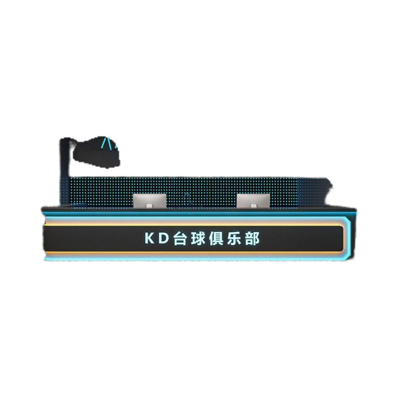 网红现代风可定 制台球厅吧台收银台前台接待台其它绢花客厅其他