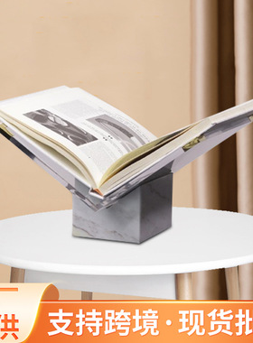 现代简约轻奢v书架黑色金属V形书架摆件样板房酒柜客房桌面书房软