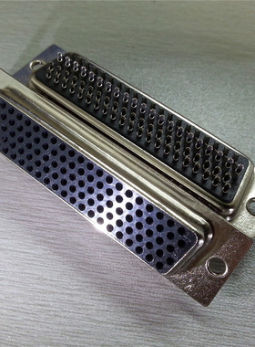 黑胶壳冲针连接器 焊线d-sub104PIN电脑VGA母座插头 HDB104针接头