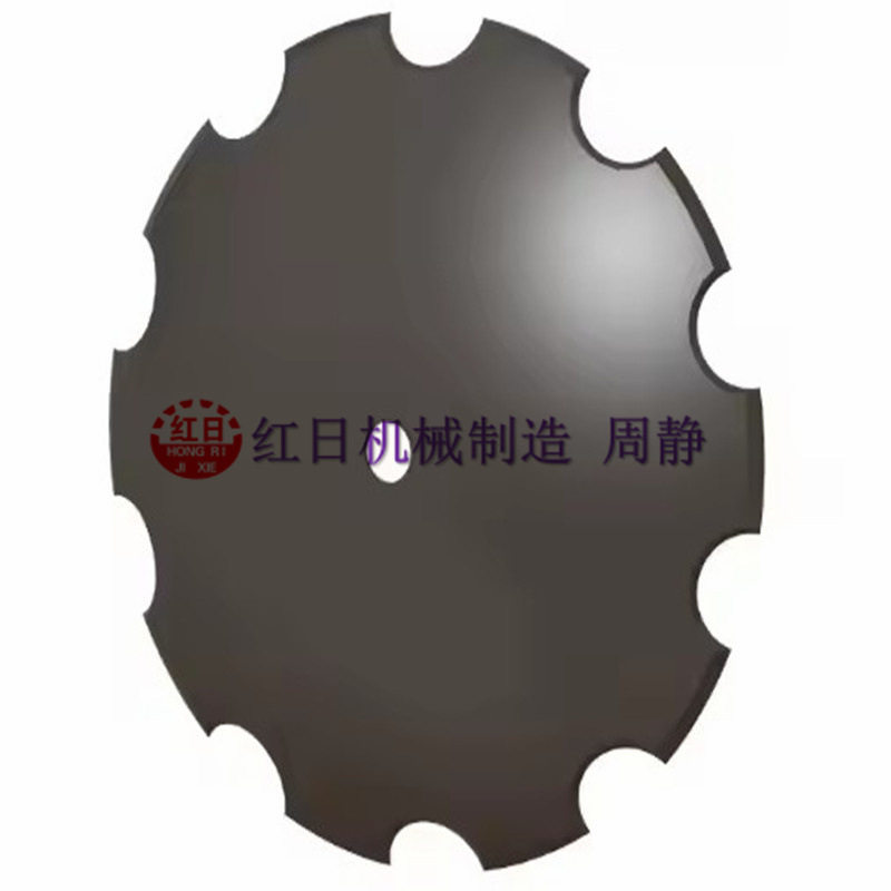 圆孔圆盘犁犁片   农机配件缺口重耙片   硼钢热处理耙片  犁刀
