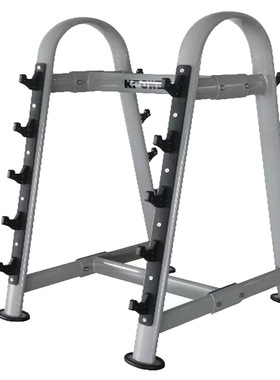 康乐佳K009 家用固定杠铃放置架 商用健身房小杠铃摆放存放架