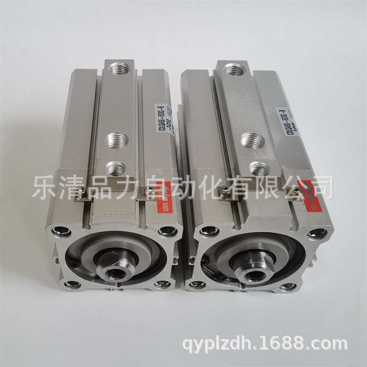 带锁薄型气缸CLQA/CDLQA50/63-60D-75D-100D-125D/DC/DM/DCM-F-B
