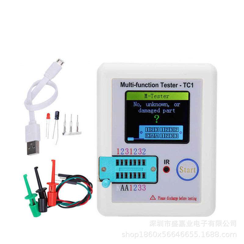 LCR-TC 多功能晶体管测试仪 LCR-TC1 全彩屏图形显示 成品