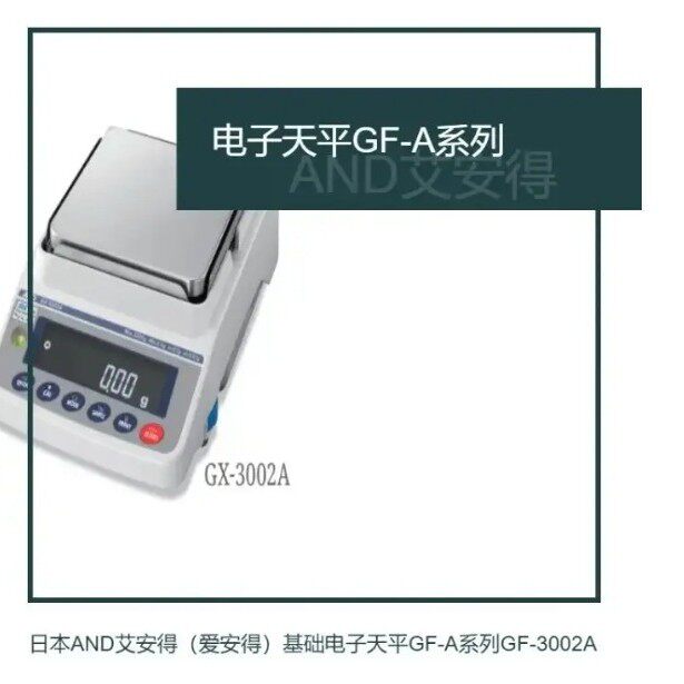 日本AND爱安得 基础电子天平 GF-A系列 GF-3002A