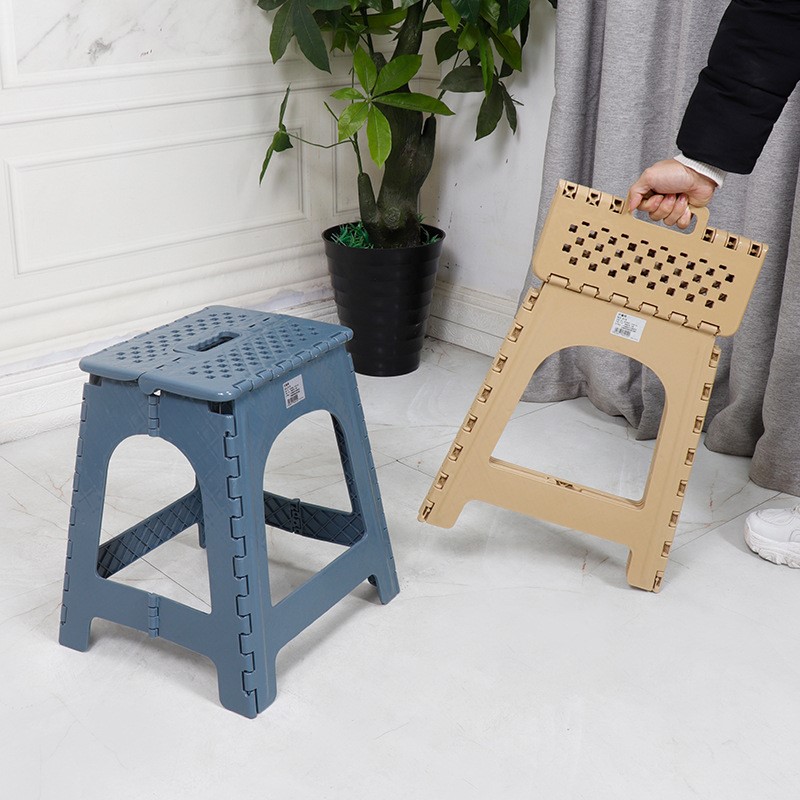 家用可折叠凳子摆摊椅子户外钓鱼露营便携式塑料折叠小板凳小凳子