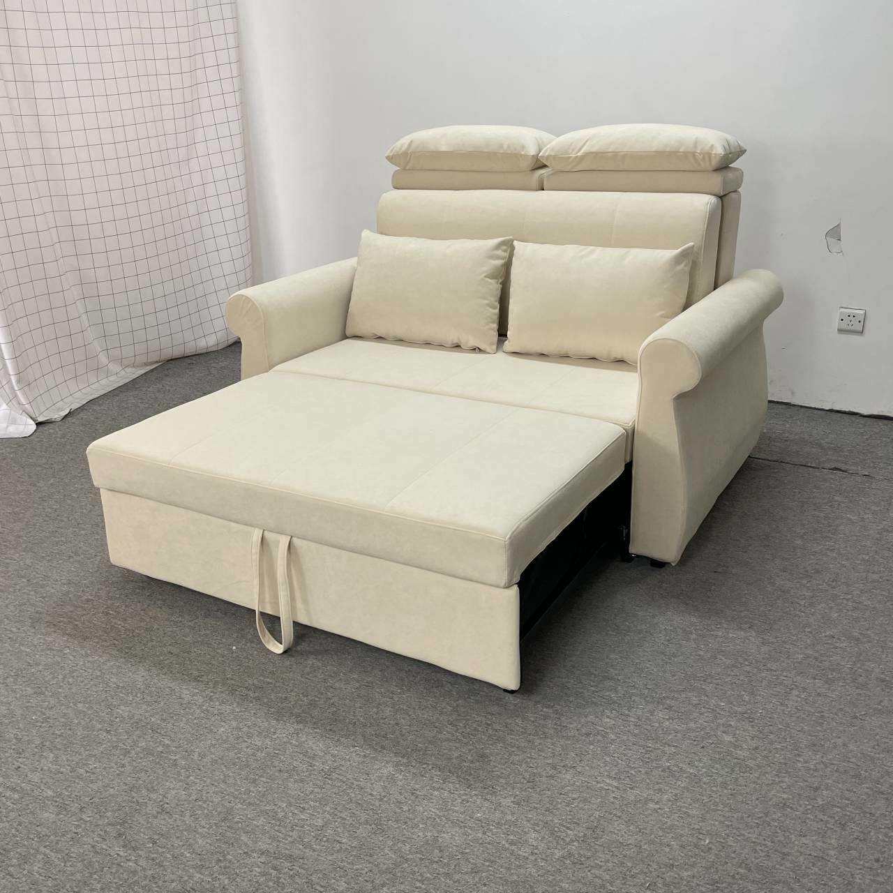 折叠沙发床1.5米1..8米小户型乳胶单人折叠床两用科技布沙发床