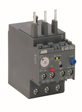 ABB E系列电子过载继电器 E45DU 30A ;10091132