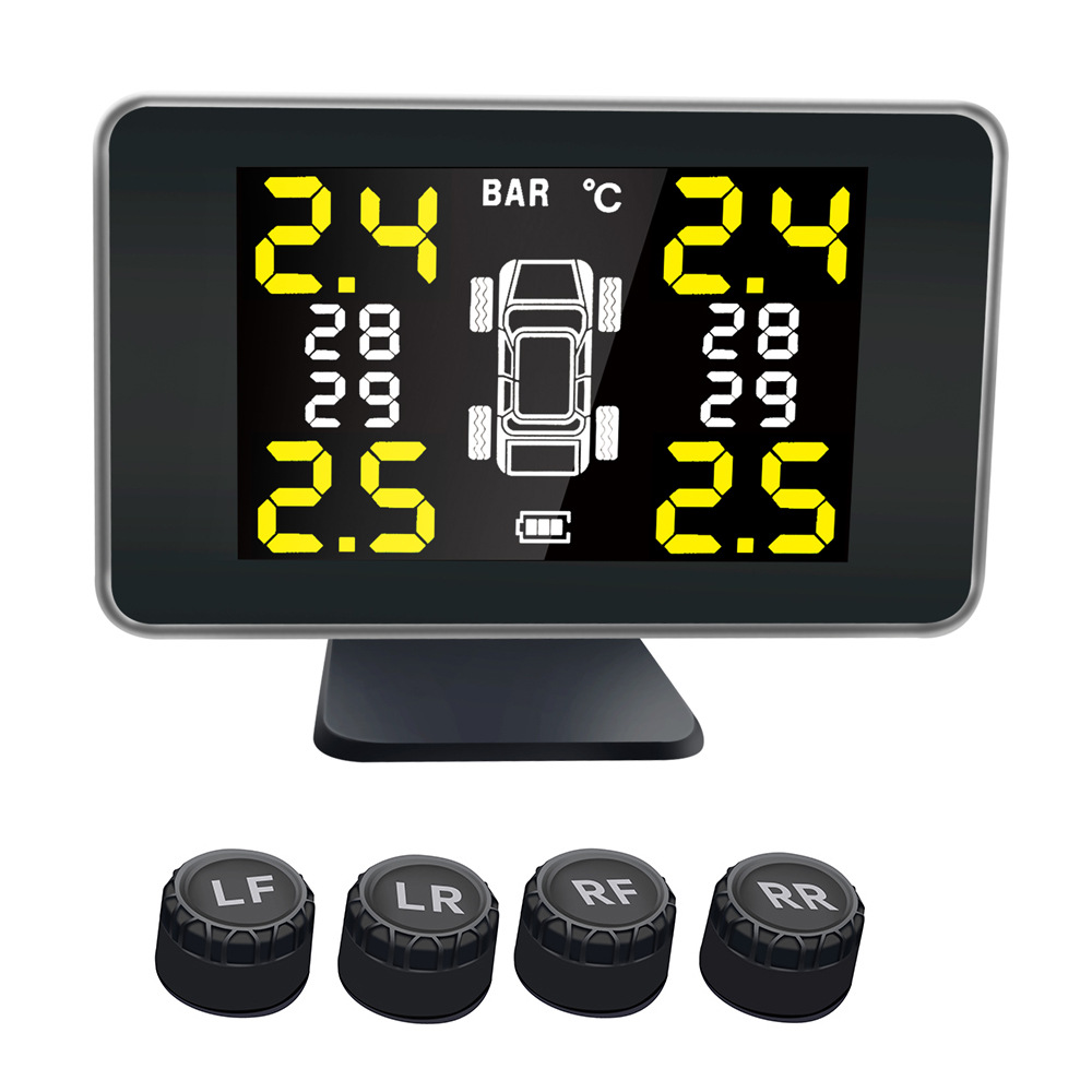 大屏TPMS胎压监测器面包车轻卡皮卡房车专用胎压监测器