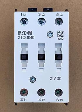 EATON/伊顿XTCG040D00B0直流接触器40A24VDC177195