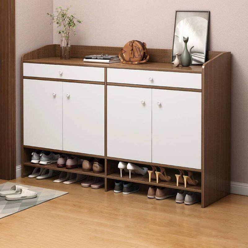 鞋柜家用门口简约大容量储物柜防尘鞋架鞋柜多功能鞋柜简易门厅柜