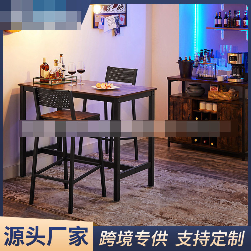 美式风格咖啡餐厅高脚椅