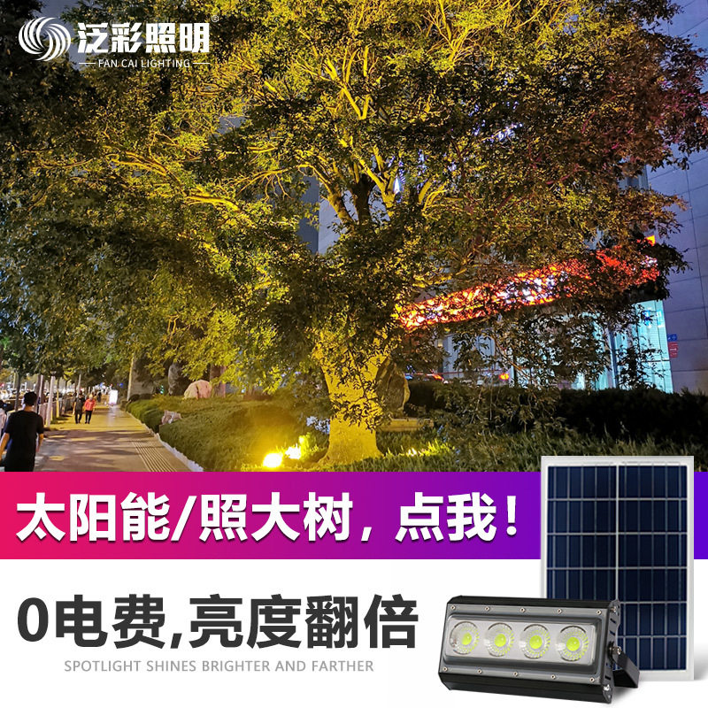 太阳能户外防水庭院草坪射树灯