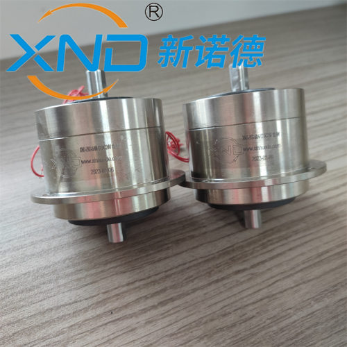 ZKG-1AN微型磁粉离合器 1牛米柔性加载收放卷张力控制小型双轴
