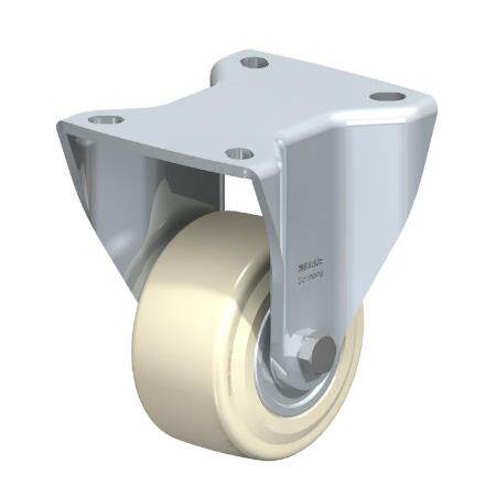 80直径MC尼龙固定轮 YHD J-CPQ01-D80-BA 负载700KG