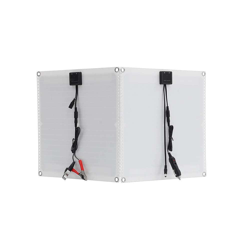solar panel 50W 可折叠单晶太阳能充电板 户外太阳能光伏板套件