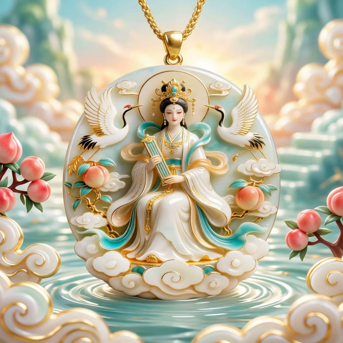 【天师推荐】瑶池仙母国潮文创王母娘娘西王母祥瑞赐福庇护