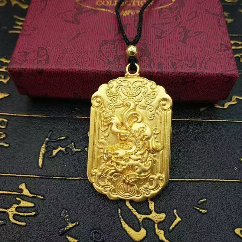 如意阁锌合金貔貅招财平安吊坠