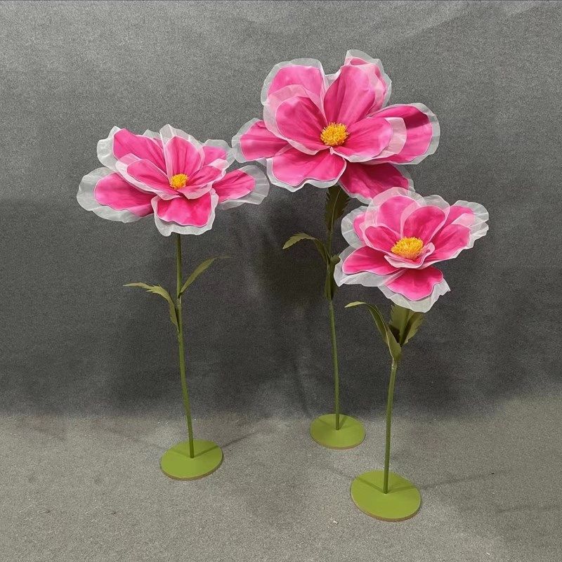 婚庆道具栀子花路引泡沫纸真丝网花摄影婚礼舞台布置橱窗装饰摆件,节庆用品/礼品,婚庆绢花,淘宝优惠券,粉丝福利购,淘宝优惠卷