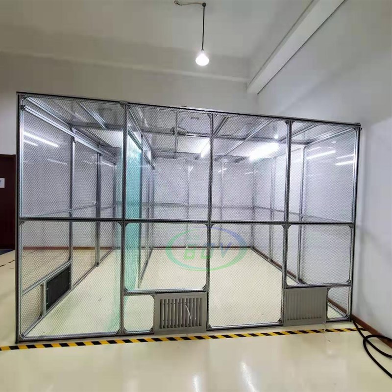 FU洁净棚无尘室车间洁净棚不锈钢铝材防尘棚百级千级万级净化棚