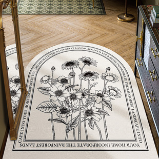 入户门地垫入门地毯家用门垫进门门口玄关PVC可擦洗皮革脚垫