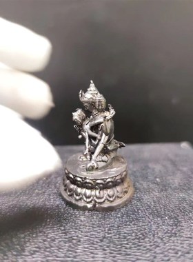 藏传铜像密宗尼泊尔 纯铜欢喜佛 明妃双身度母菩萨佛像摆件可装藏