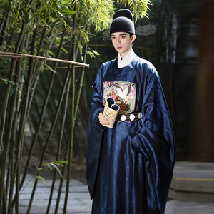 男汉服圆领袍丞相宰相明制大臣官服男中式婚服古代状元服长袍古装