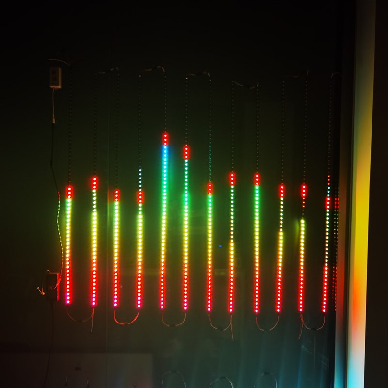 酒吧清吧KTV氛围节奏灯 跑马声控 家庭影院迪厅音乐律动声控灯带