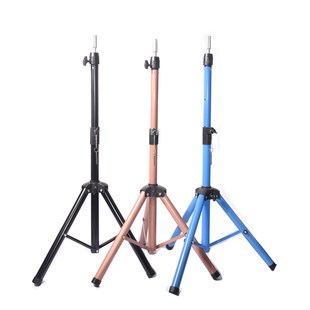 头模支架假发假人头三脚架美发模特头架子模头公仔头模型头三角架