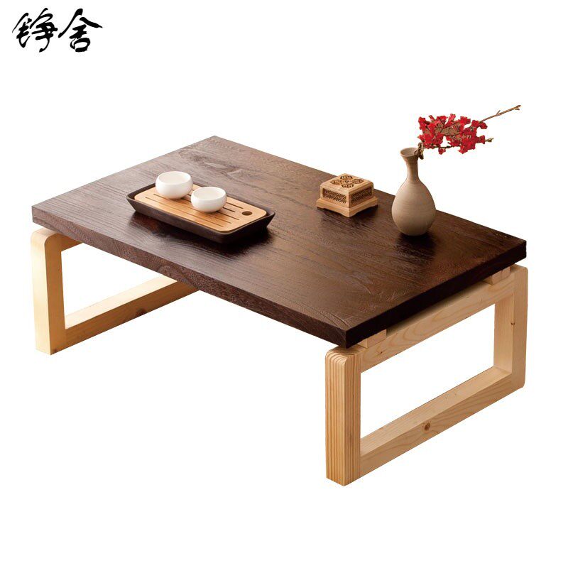 实木炕桌榻榻米茶几飘窗桌可折叠炕几地桌阳台日式小茶几禅意茶台